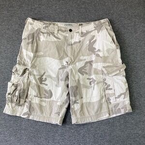 Vintage Champs Sports Camo Baggy Cargo Shorts‎ Y2K Mens Size 40 10" in inseam